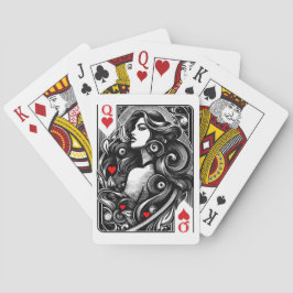 Baraja De Cartas Dame de cœur à vous l'honneur 