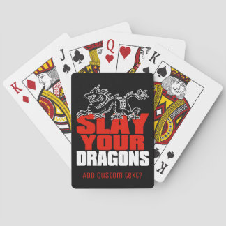 Baraja De Cartas DAME SUS DRAGONES, regalo para los hinchas de Jord