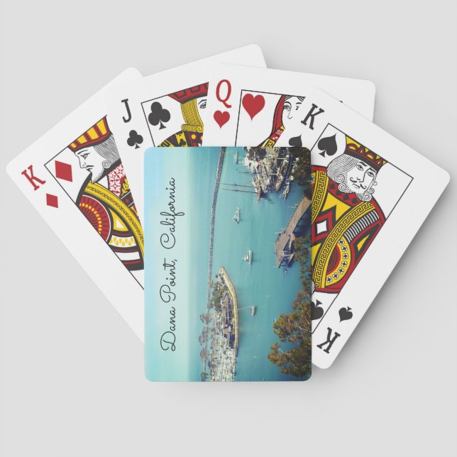 Baraja De Cartas Dana Point California (Reverso)