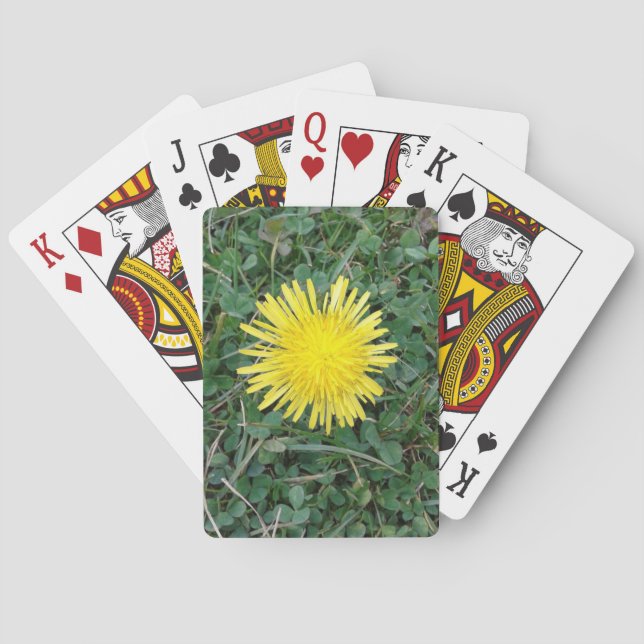 Baraja De Cartas Dandelion y Clovers Lucky (Reverso)