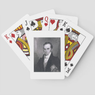 Baraja De Cartas Daniel Webster (1782-1852) (grabado)