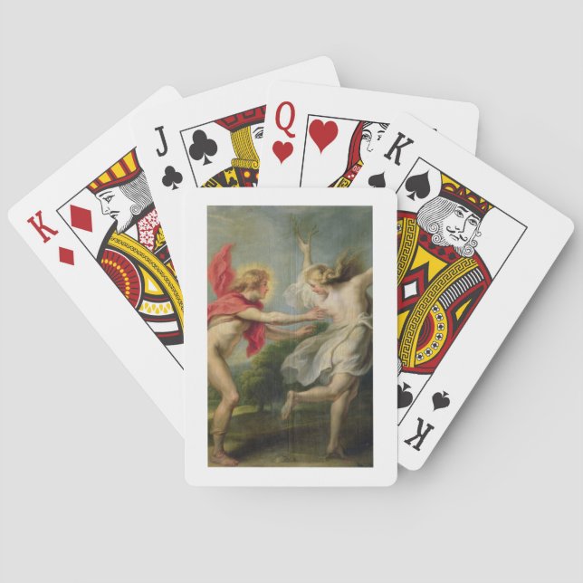 Baraja De Cartas Daphne and Apollo (oil) (Reverso)