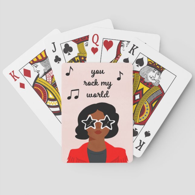Baraja De Cartas Darling Valentine III (Reverso)