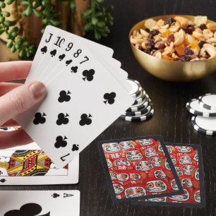 Baraja De Cartas Daruma Muñecas pintadas por Alfred Fox