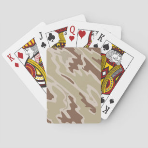 Baraja De Cartas De camuflaje