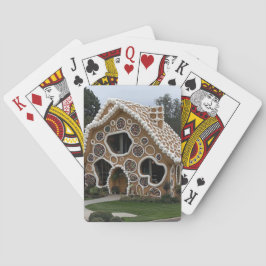 Baraja de Cartas de Casa de Jengibre de Tamaño Rea