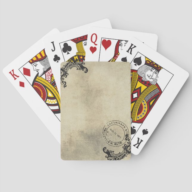 Baraja de Cartas de Contrabandistas (Reverso)