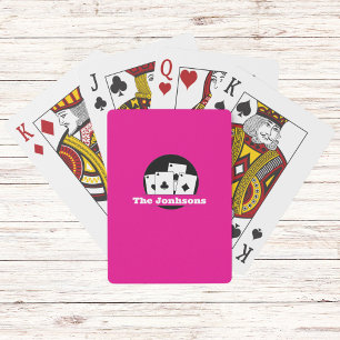 Baraja de Cartas de Juego con Monograma Personaliz