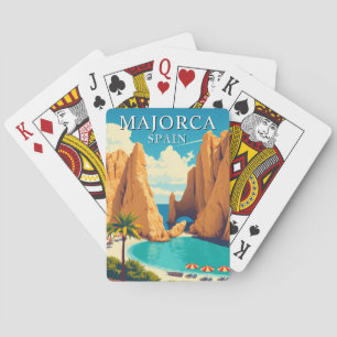 Baraja de Cartas de Mallorca España Vintage Viajes