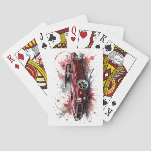 Baraja de Cartas de Muscle Car Americano