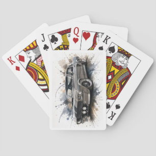 Baraja de Cartas de Muscle Car Americano