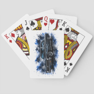 Baraja de Cartas de Muscle Car Americano