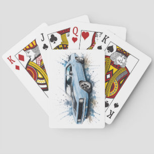 Baraja de Cartas de Muscle Car Americano