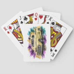 Baraja de Cartas de Muscle Car Americano