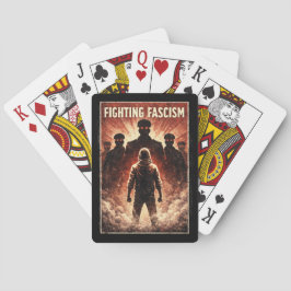 Baraja De Cartas De pie contra la oscuridad