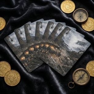 Baraja de Cartas de Puerto Abandonado — Pirata Har
