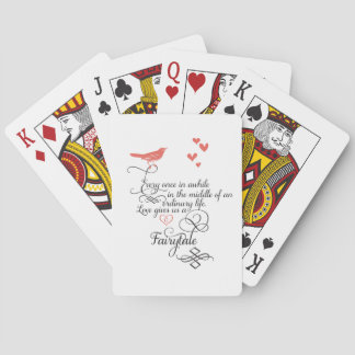 Baraja De Cartas De vez en cuando en una vida ordinaria.
