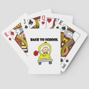 Baraja De Cartas De vuelta a la escuela
