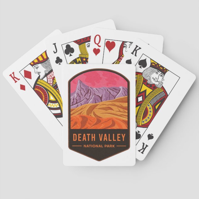 Baraja De Cartas Death Valley National Park (Reverso)