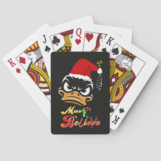 Baraja De Cartas Debes Creer Navidad (Reverso)