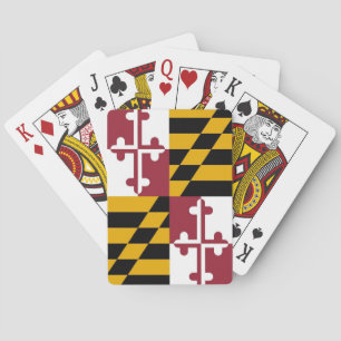 Baraja De Cartas Deck Playing Cards with Flag of Maryland