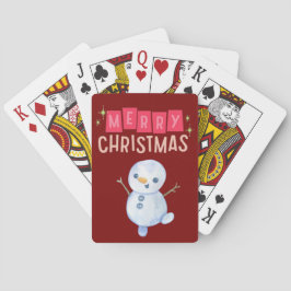 Baraja De Cartas Deck the Halls: Feliz Navidad Alegre"