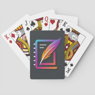 Baraja De Cartas Decoración colorida de diseño padre