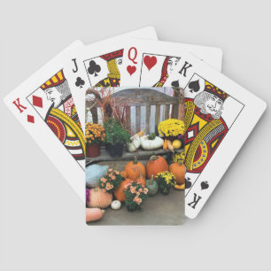 Baraja De Cartas Decoración de otoño