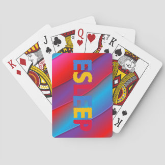 Baraja De Cartas Decoración de tarjetas de juego de la marca de rop