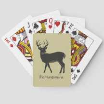 Deer, buck en tarjetas de Navidades negros