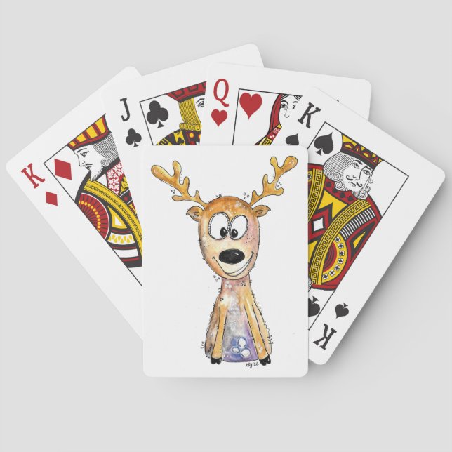 Baraja De Cartas Deer caprichoso (Reverso)