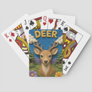 Baraja De Cartas Deer Glade Edge Modern KlayKoo