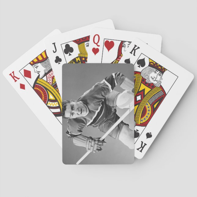 Baraja De Cartas Defensa del hockey (Reverso)
