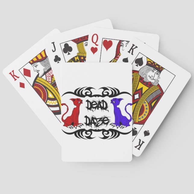 Baraja De Cartas Deja vu Cat (Reverso)