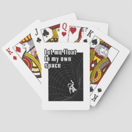 Baraja De Cartas Déjame flotar en mi propio espacio