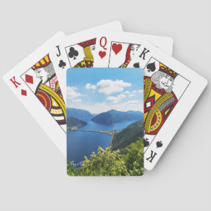 baraja de cartas del lago de Lugano