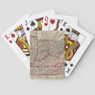 Baraja De Cartas Delaware, Illinois, Indiana, e Iowa