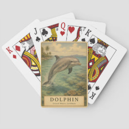 Baraja De Cartas Delfín Aguas del Caribe VINTAGE