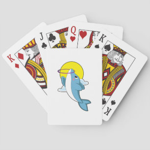 Baraja De Cartas Delfín con neumáticos Fitness