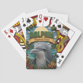 Baraja De Cartas Delfín Costa Tropical POPCUT