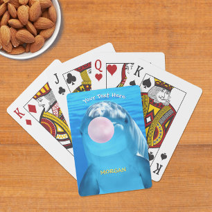 Baraja De Cartas Delfín Lindo, Burbuja de Chicle, Nombre y Mensaje