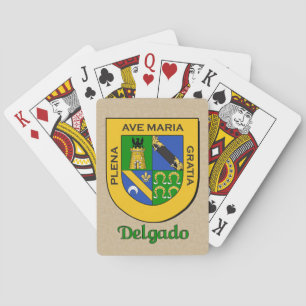 Baraja De Cartas Delgado Heraldic Shield