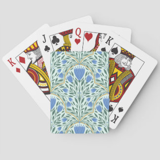 Baraja De Cartas Delicadas flores del centeno