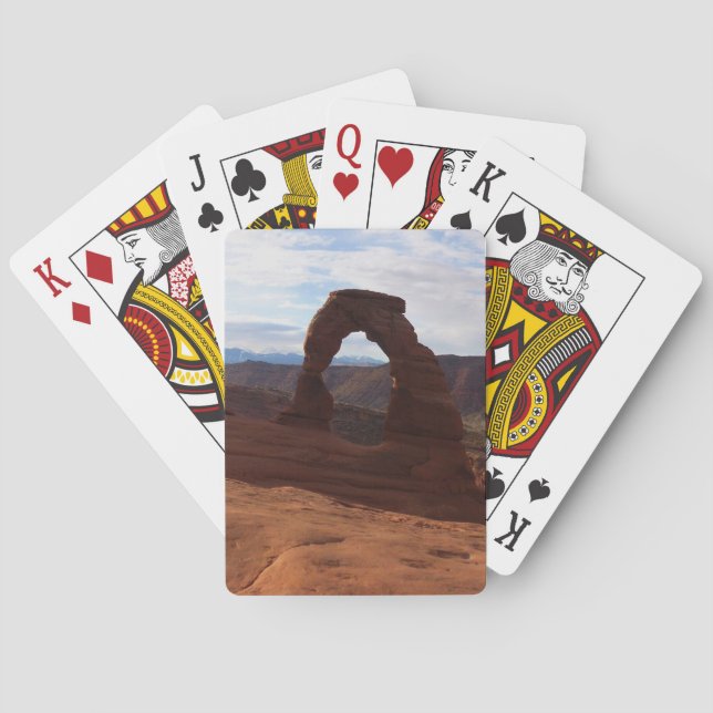 Baraja De Cartas Delicate Arch I at Arches National Park (Reverso)