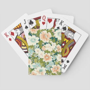 Baraja De Cartas Delicia de cubierta floral