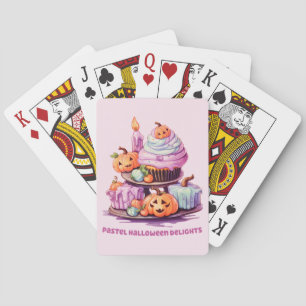 Baraja De Cartas Delicias de Halloween Pastel