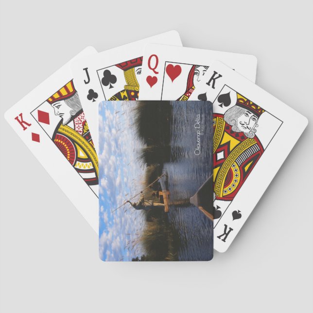 Baraja De Cartas Delta del Okavango (Reverso)