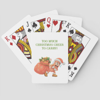 Baraja De Cartas ¡Demasiada alegría navideña para cargar! Salami