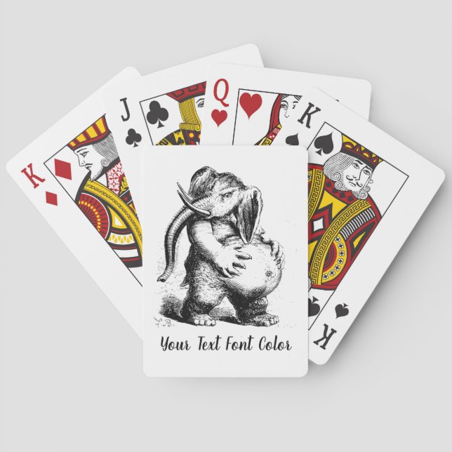 Baraja De Cartas Demonio del marmotreto (Reverso)