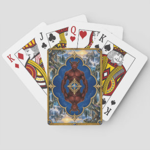 Baraja De Cartas Demonio, Monstruo de Fantasía Gótica